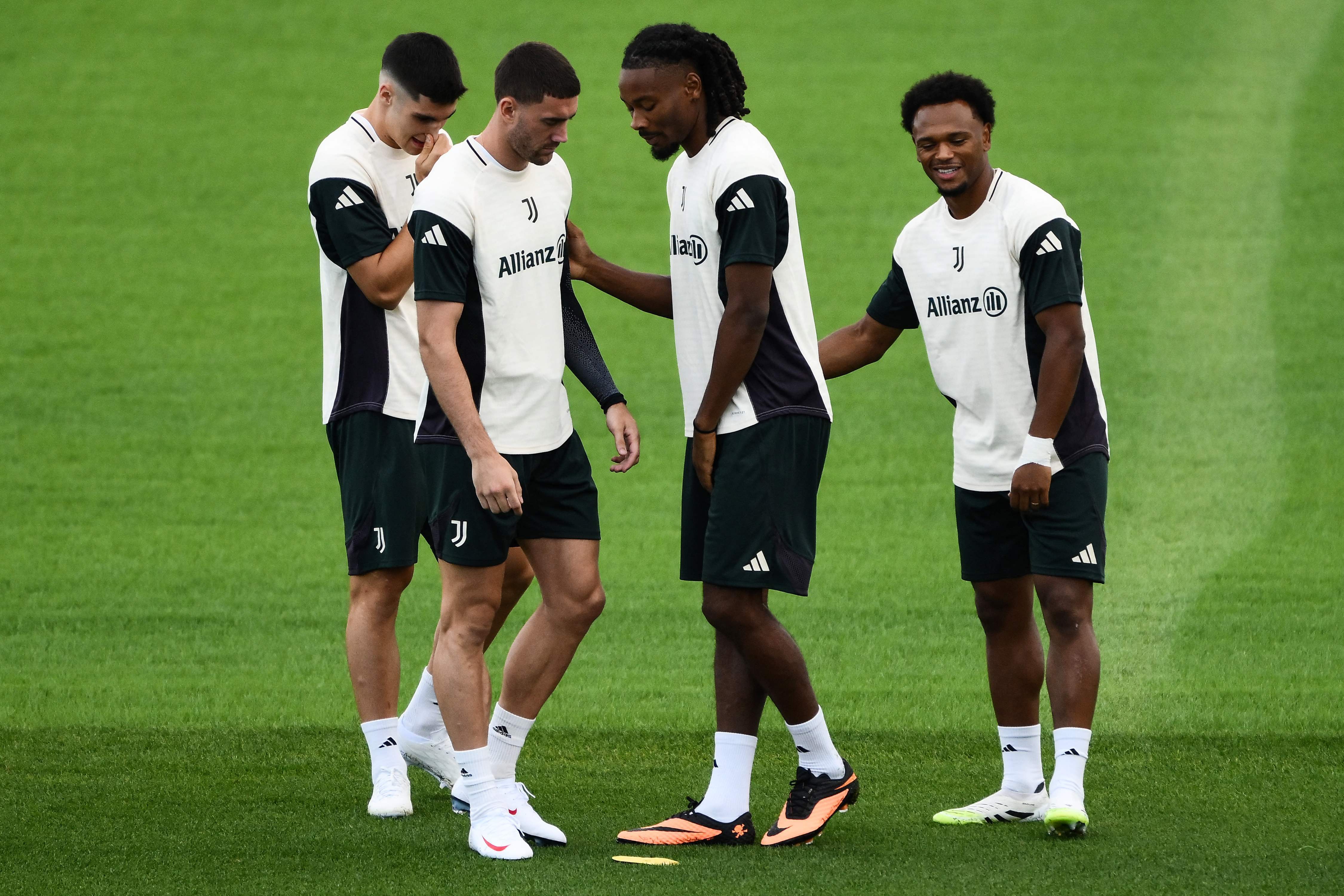 尤文图斯队员合影